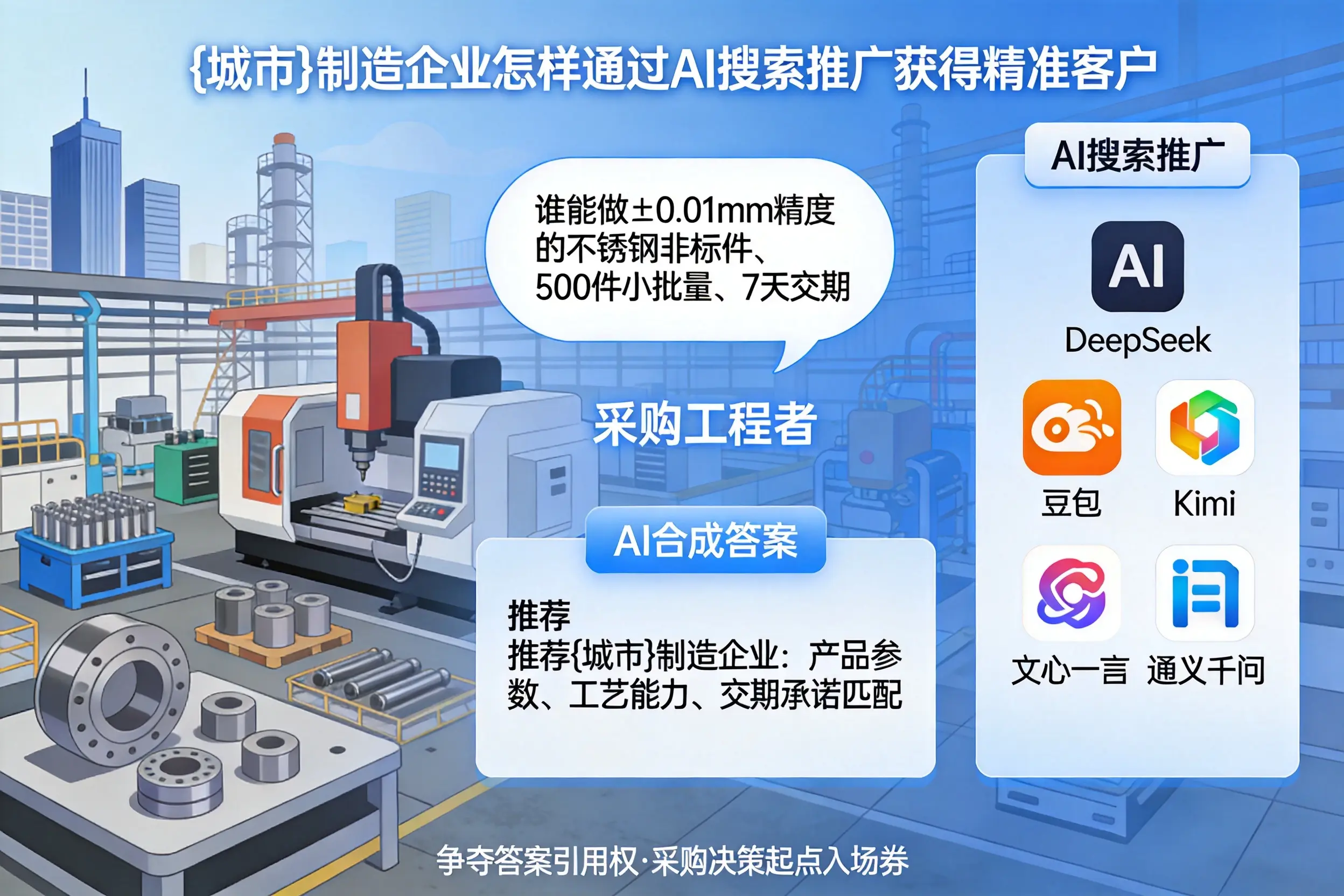 珠海制造企业怎样通过AI搜索推广获得精准客户