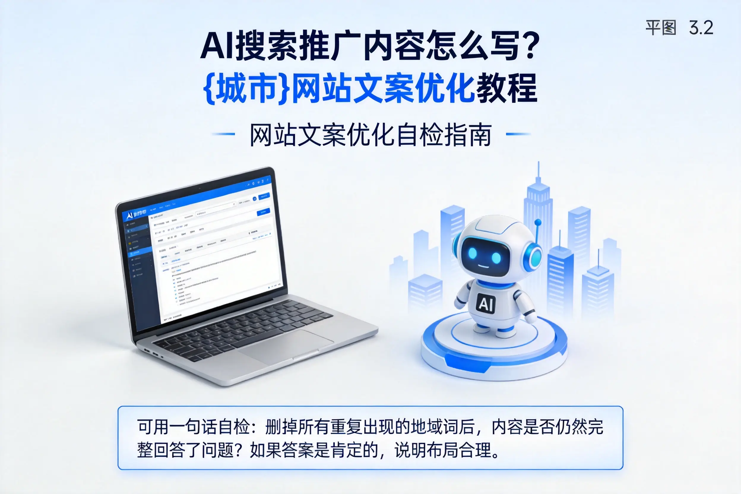 AI搜索推广内容怎么写？珠海网站文案优化教程