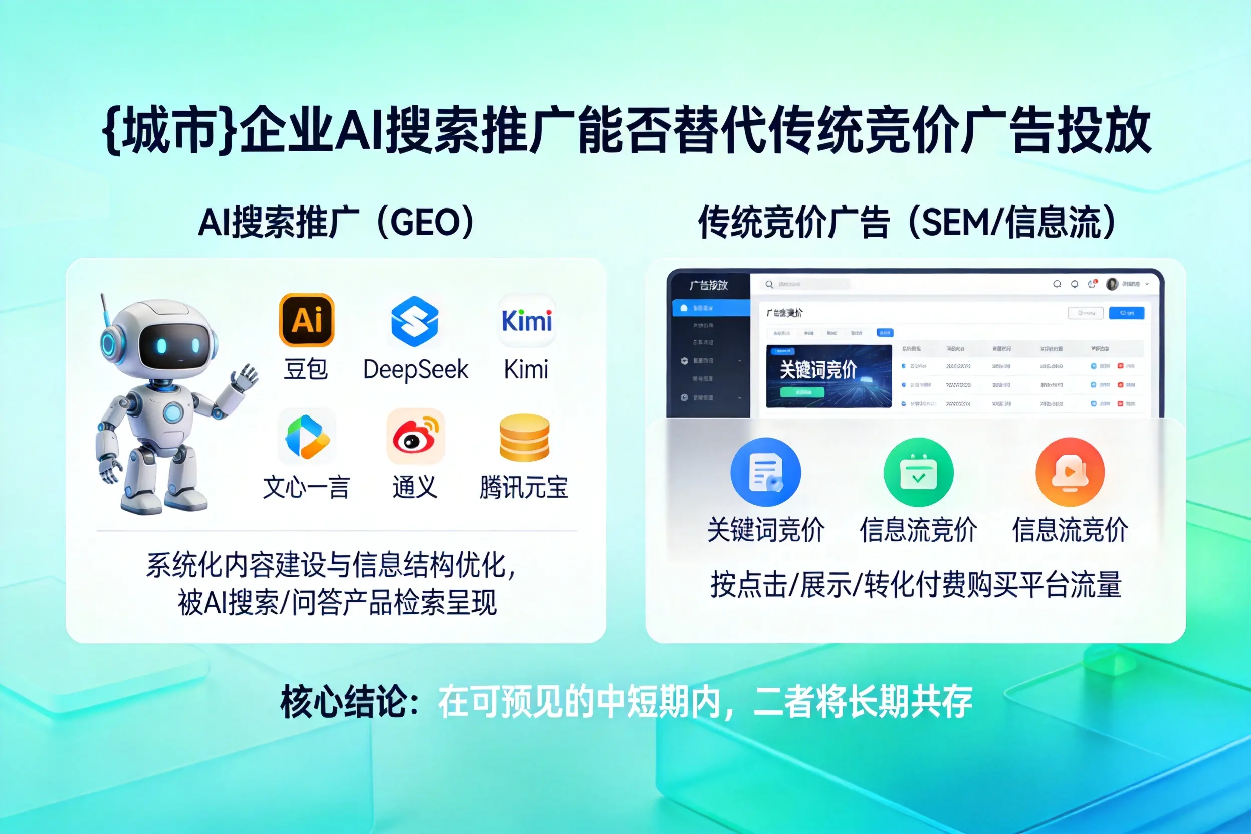 珠海企业AI搜索推广能否替代传统竞价广告投放
