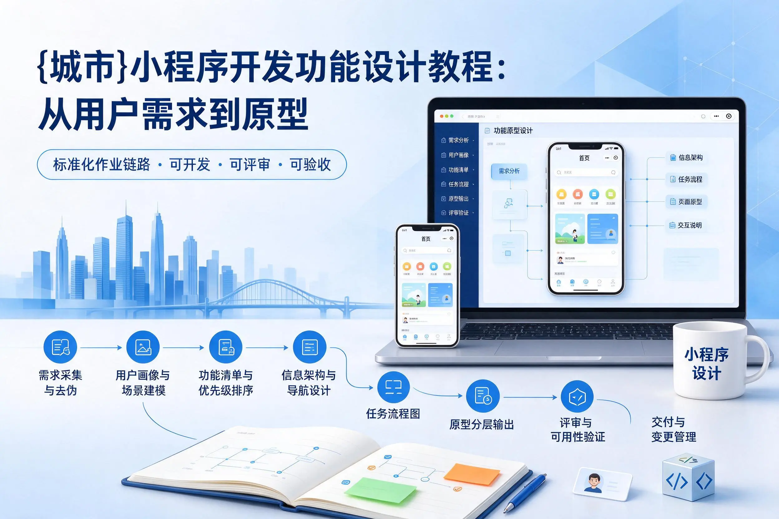 珠海小程序开发功能设计教程:从用户需求到原型