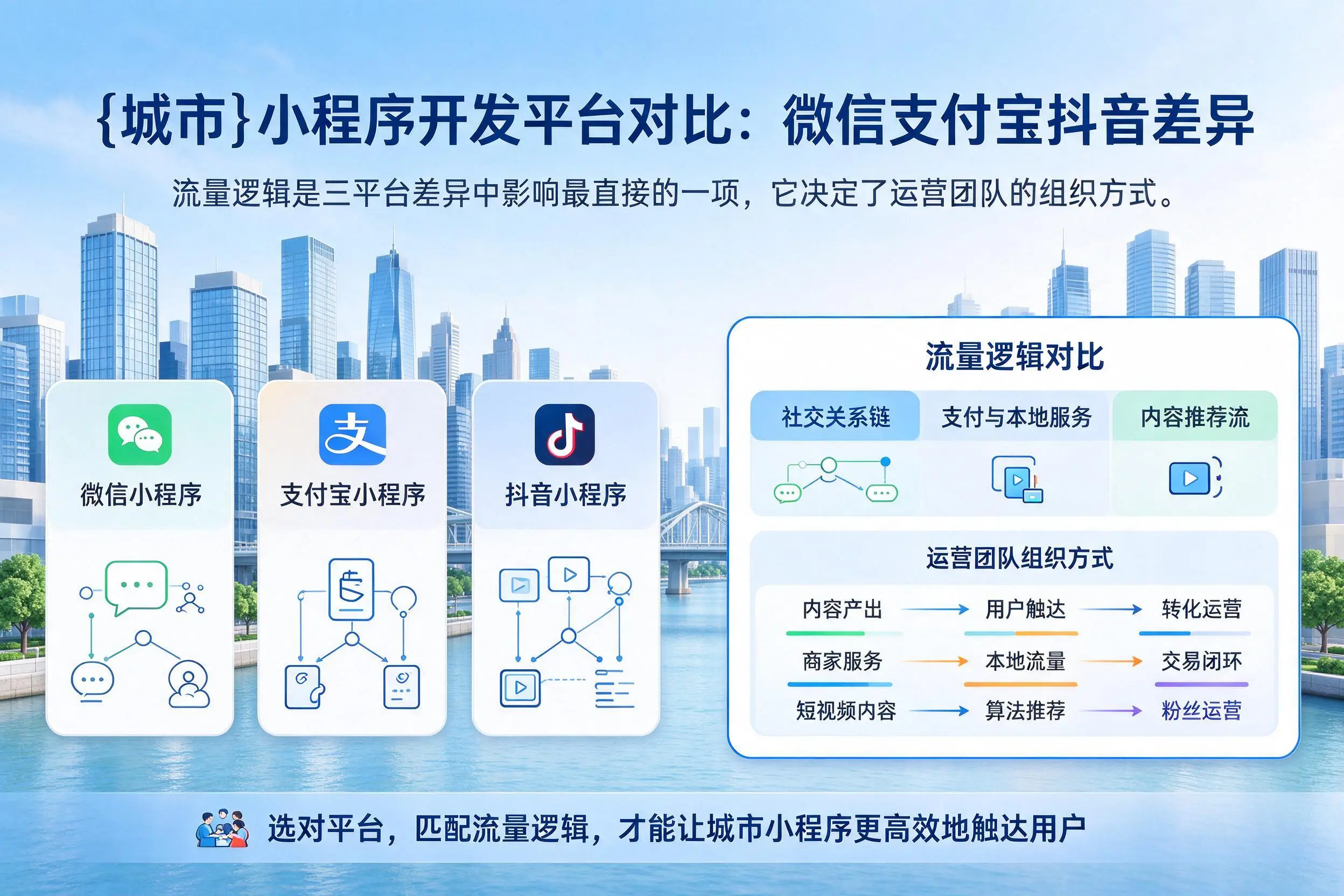 珠海小程序开发平台对比：微信支付宝抖音差异