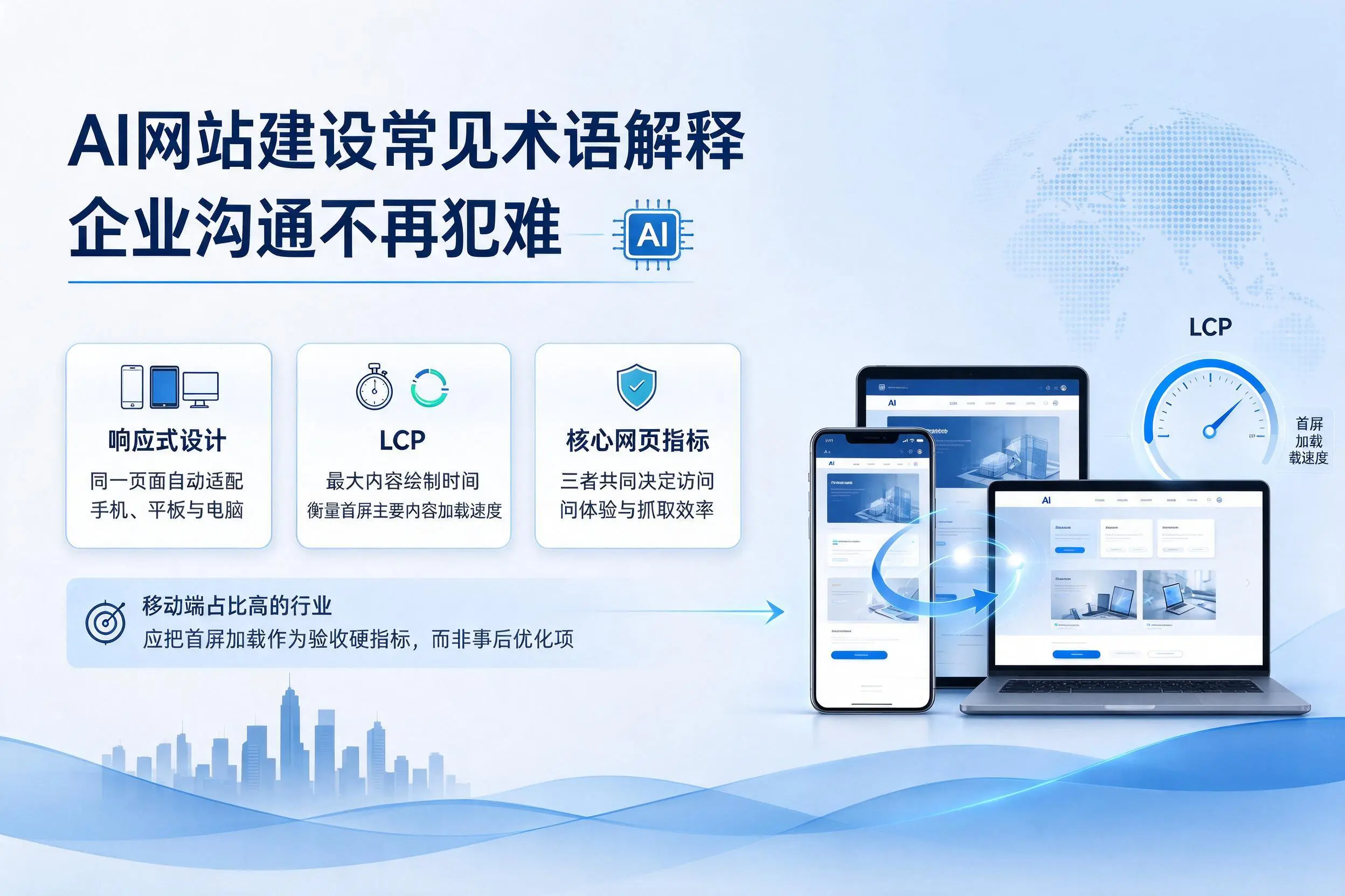 AI网站建设常见术语解释,珠海企业沟通不再犯难
